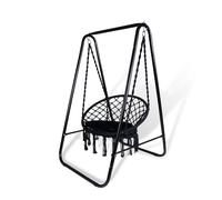 Amaca sospesa con supporto in ferro sedia a dondolo per interno casa