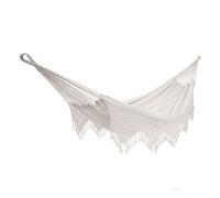 Vivere BRAZ400 Amaca Brasiliana, Cotone Deluxe Naturale, 240 x 160 cm, Doppia