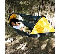 Amaca triangolare portatile - Amaca da campeggio tre in uno con cintura per albero per uso esterno, ideale per escursioni, viaggi, cortile e spiaggia