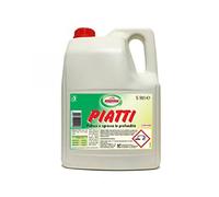 Amacasa Detersivo liquido per stoviglie ad alto potere sgrassante, deodorante e brillantante. Formato Professionale 5 Litri