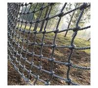 Amacthysh Rete di Corda per Esterni per Arrampicata, Rete da Carico per Arrampicata, Rete di Protezione di Sicurezza, Rete per Balconi, Scale, Giardini E Parchi Giochi,3 * 3m