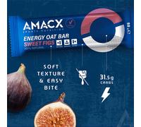 Amacx Barretta Energetica Ai Fichi Dolce Avena 50g Blue
