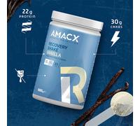 Amacx Polvere Di Bevanda Energetica Per Il Recupero Vaniglia 800g Blue