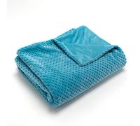 Amadeus Plaid a scacchi turchese, 130 x 170 cm, standard