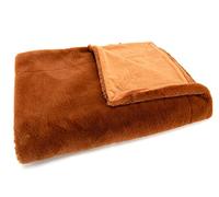 Amadeus - Plaid Luxe arancione scuro 130x170