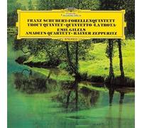 AMADEUS STRING QUARTET, EMIL GILELS, RAINER ZEPPERITZ - FRANTZ SCHUBERT: FORELLENQUINTETT, TROUT QUNITETT, RAINER ZEPPERITZ