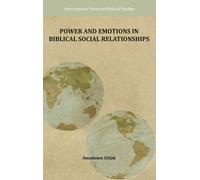 Amadeusz Citlak Power and Emotions in Biblical Social Relatio (Copertina rigida)