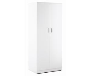 Amadio 2 ante H182 L77 P52 Cm colore Bianco liscio 455k Sarmog