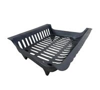 Amagabeli Griglia per camino Legna da ardere Porta legna In ghisa Interna Griglia di fuoco All'aperto Stufa a legna Supporto Supporto Nero