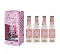 AmaGin Kit Cortese Light - Gin 500ml Con Confezione + 4 Toniche Cortese Light - Da Distillazione Uve Corvina e Rondinella (Amarone della Valpolicella DOCG) - 40% Vol - Made in Italy - Gin Tonic