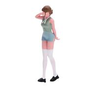 Amagogo 1:64 di Ragazza Mini Realistica Tiny People Model per Scena Fai da Te Micro Paesaggio Stazione Ferroviaria Layout Tavolo di S