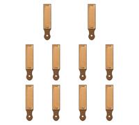 Amagogo 10 pezzi di carta vetrata per temperamatite, strumento per disegno artistico per adulti, tavoletta per temperare, carta vetrata per pittura e schizzi, 11.5 X 2.5 Cm