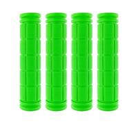 Amagogo 4 Pezzi Manopole per Manubrio Impugnature Antiscivolo Coperture di Ricambio Accessori per Bici con Trama Speciale Adatto per Bici Pieghevoli Bici da C, Verde