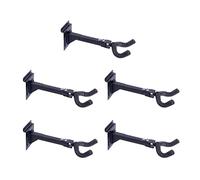 Amagogo 5x Supporto Da Parete per Chitarra Acustica Supporto Da Parete Nero