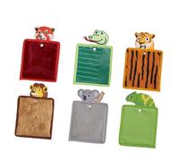 Amagogo 6 tappetini sensoriali educativi Testurizzati con Animali, Giocattoli tattili, Piastrelle, Pannelli sensoriali per l'esplorazione dei Bambini e