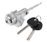 Amagogo 81970C1A00 Cilindro serratura porta con chiavi accessorio argento per parti di riparazione di attacchi robusti professionali