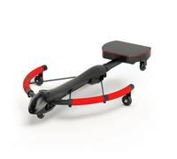 Amagogo Abdominal Macchina Addominali Attrezzo Core Palestra con Struttura a Basso Profilo Resistenza Regolabile E Display di Monitoraggio Adatto per, Array, Nero E Rosso