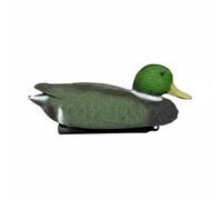 Amagogo Anatra Finta Decoy Realistica 3D con Struttura Spessa in PE Impermeabile Sull’acqua Adatta per Decorazione Giardino Stagno Caccia, Mandarino Testa Verde