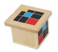 Amagogo Arithmetic Blo Cubo in Legno Gioco Educativo Puzzle Bambini Blocchi Colori Forma Incastri Coordinazione Abilità Fini Apprendimento Precoce Adatto per Prescuola Aula Casa