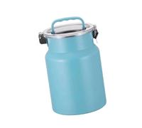 Amagogo Barattolo sigillato per, contenitore moderno, portatile, antiumidità, barattolo ermetico per alimenti, caramelle, biscotti, Blu