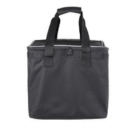 Amagogo Borsa per Carrello per Palline da Tennis Porta Palline da Tennis Compatta, Nera, Resistente, per Trasportare Palline, Cestino per Palline da Tennis PE