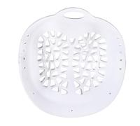 Amagogo Borsa per il lavaggio del bucato Borsa protettiva in rete per lingerie per il lavaggio del reggiseno da viaggio, Bianco