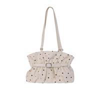 Amagogo Borsa Tote Da Donna, Borsa Da Viaggio Semplice per La Città, Ideale per L'estate, Spostamenti Quotidiani E Le Vacanze, Bianco