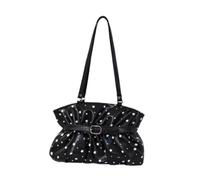 Amagogo Borsa Tote Da Donna, Borsa Da Viaggio Semplice per La Città, Ideale per L'estate, Spostamenti Quotidiani E Le Vacanze, Nero