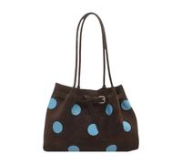 Amagogo Borsa tote da donna, elegante, ideale come regalo, per i viaggi, lo shopping, l'estate, e il tempo libero, Cachi