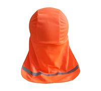 Amagogo Cappello Parasole Protezione per Collo, Cappelli da Sole Estivo, Traspirante Cappello Rigido Fodera Foulard per Pesca, Equitazione, Golf, Escursionismo, Viaggi, Campeggio, Arancia