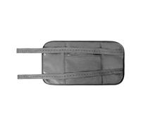 Amagogo Castor Oil Pack Wrap Castor Oil Compress Wrap Comfortable Less Mess Reusable Gift Button Strap With Zipper Pocket For Stomach, Nero