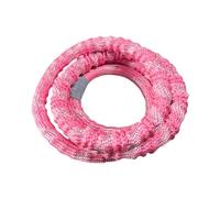Amagogo Cerchio Pieghevole per Fitness, Cerchio a Molla, Attrezzatura per Esercizi, Design Adatto alla Vita, Rosa