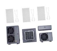 Amagogo Condizionatore d'Aria in Miniatura Set di Mobili per Micro Scena Modello Realistico E Decorazione per Stanza 1 14 Adatto per Esposizioni E Case, Style C