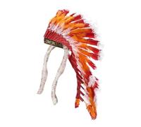 Amagogo Copricapo Indiano, Copricapo di Piume Artificiali, Artigianato, Decorazione per La Casa, Accessorio per Costumi per Giochi di Ruolo