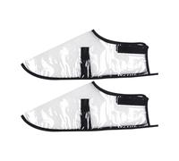 Amagogo Copriscarpe da barbiere, 2 pezzi, copriscarpe trasparenti, protettivi per parrucchieri, tinture per capelli, accessori per tagli di capelli, Da 38 a 41