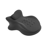 Amagogo Cuscino a cuneo per la lettura a letto, per adulti, multiuso, per supporto schiena, gambe e ginocchia, testiera per donne sdraiate in ufficio, Nero Grigio