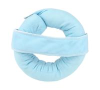 Amagogo Cuscino Antidecubito Anello Cuscino Donut Cuscino Polso Fascia Ampia Stabilizzante Schiuma Soffice Rivestimento in Poliestere Chiusura a Supporto, Azzurro