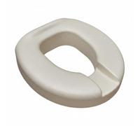 Amagogo Cuscino Sedile WC Igienico Supporto Cuscinetto Impermeabile Facile da Pulire Struttura Solida per Bagno Domestico Adatto a Persone con Difficoltà Motorie, Beige