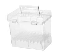 Amagogo Custodia per pennarelli con maniglia, contenitore portaoggetti portatile per pennarelli da disegno, per la casa, 60 Slot