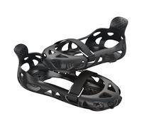 Amagogo da ghiaccio Copriscarpe per scarpe per neve e ghiaccio per neve e ghiaccio Scarpe da neve leggere Pinze per jogging invernale, L