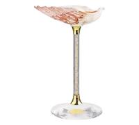 Amagogo da Vino, Bicchieri da Vino, Eleganti Bicchieri da Vino, Bicchiere da Succo per la Festa del papà, Compleanno, Cerimonie, Cena, Bar, Base in Oro Conchiglia