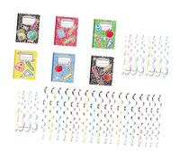 Amagogo Decorazioni per la Scuola, Decorazioni per Feste a Forma di ricciolo, per soffitto in Carta per la Classe, per la Scuola di Benvenuto