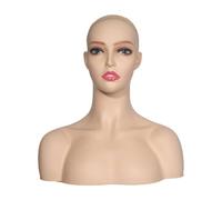 Amagogo Display collana Testa di manichino Testa multifunzionale Cappelli per parrucca Porta del display Freestanding for Jewellery dei