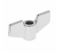 Amagogo Drum Hardware Nut Dado Batteria Dado Farfalla Vite Pollice Pezzo Ricambio Acciaio Inox Robusto Tenuta Forte Regolazione Semplice per Aste Piatti Batteria Idoneo per Studi Lezioni