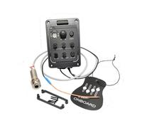 Amagogo EQ Equalizzatore Chitarra Acustica Pickup Piezo Fai da Te Parti per Chitarra Acustica,Parte di Ricambio, di Pickup,Pickup per Chitarra per 301