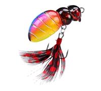 Amagogo Esche da Pesca Swimbait, Artificiali realistici per Il Nuoto, Esche da Pesca, dure per Fiume, spigole, persici, Pesci Gatto, salmoni, Testa Rossa