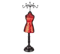 Amagogo Espositore per Gioielli da appoggio da Tavolo espositore per Gioielli di Moda autoportante per Uso Domestico, Orecchini, Braccialetti, Ragazze, Donne
