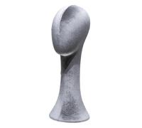 Amagogo Espositore per parrucche, manichino con testa, ciondolo, catena, versatile porta cappelli, porta parrucche per berretto, cappello, collana, fascia per, Style B