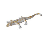 Amagogo Figura Animale Realistico Miniatura da Collezione Appendici Ricercate Modello Resistente Adatta a Insegnamento Decorazione Regali per Bambini, Lucertola Grigia