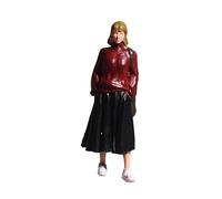 Amagogo Figura di Persone in Scala 1/64, Mini Statuetta architettonica, Figura di Persone di Strada in Resina per Scene Fai da Te, progetti in Miniatura di, Woman in Sweater